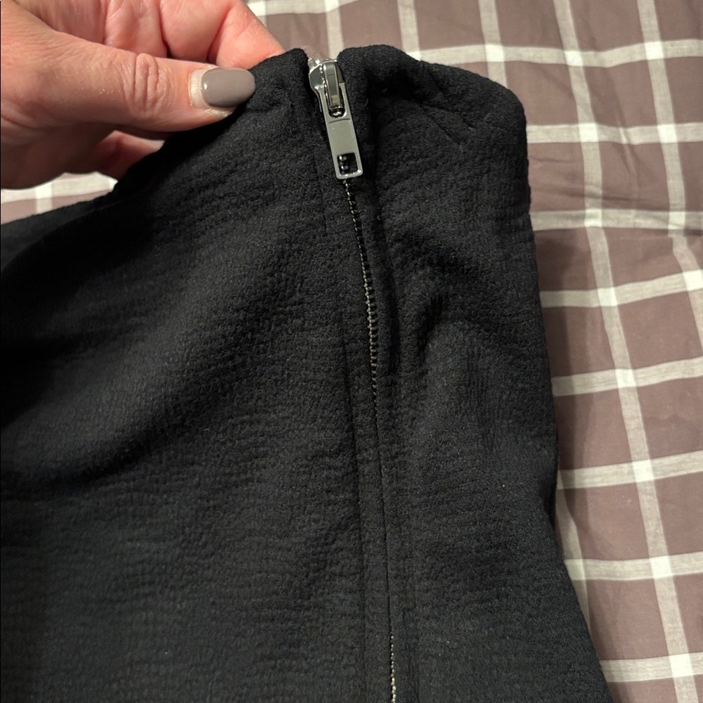 BNWT Maeve strapless black zip top - Picture 4 of 8